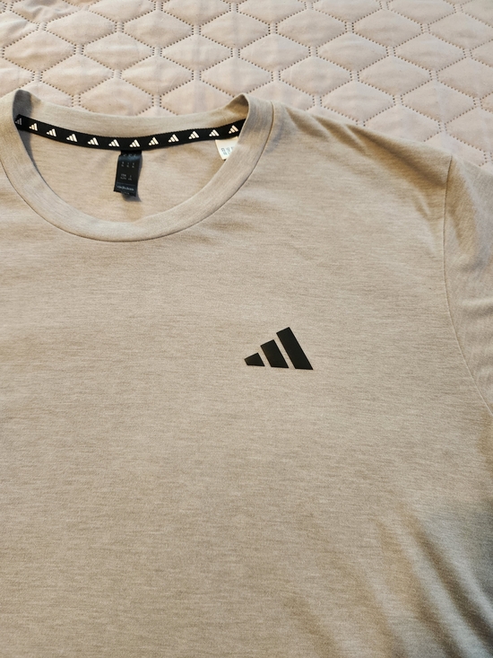 adidas Other - adidas Men's Gray Short Sleeve Crewneck Tee with Black Logo